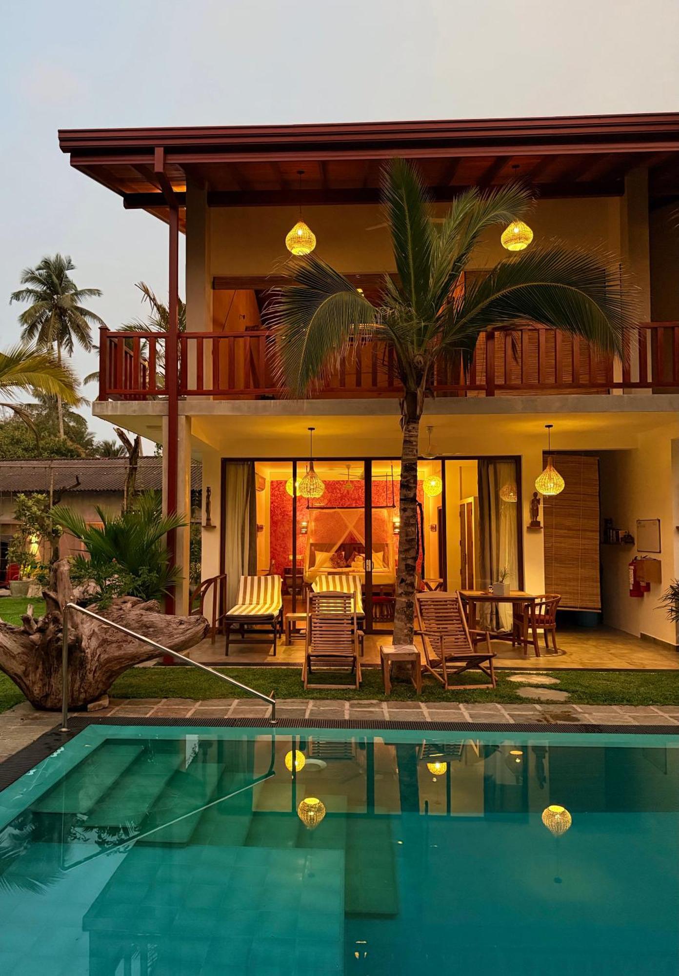 Bed and Breakfast Sri Palms Kosgoda Zewnętrze zdjęcie