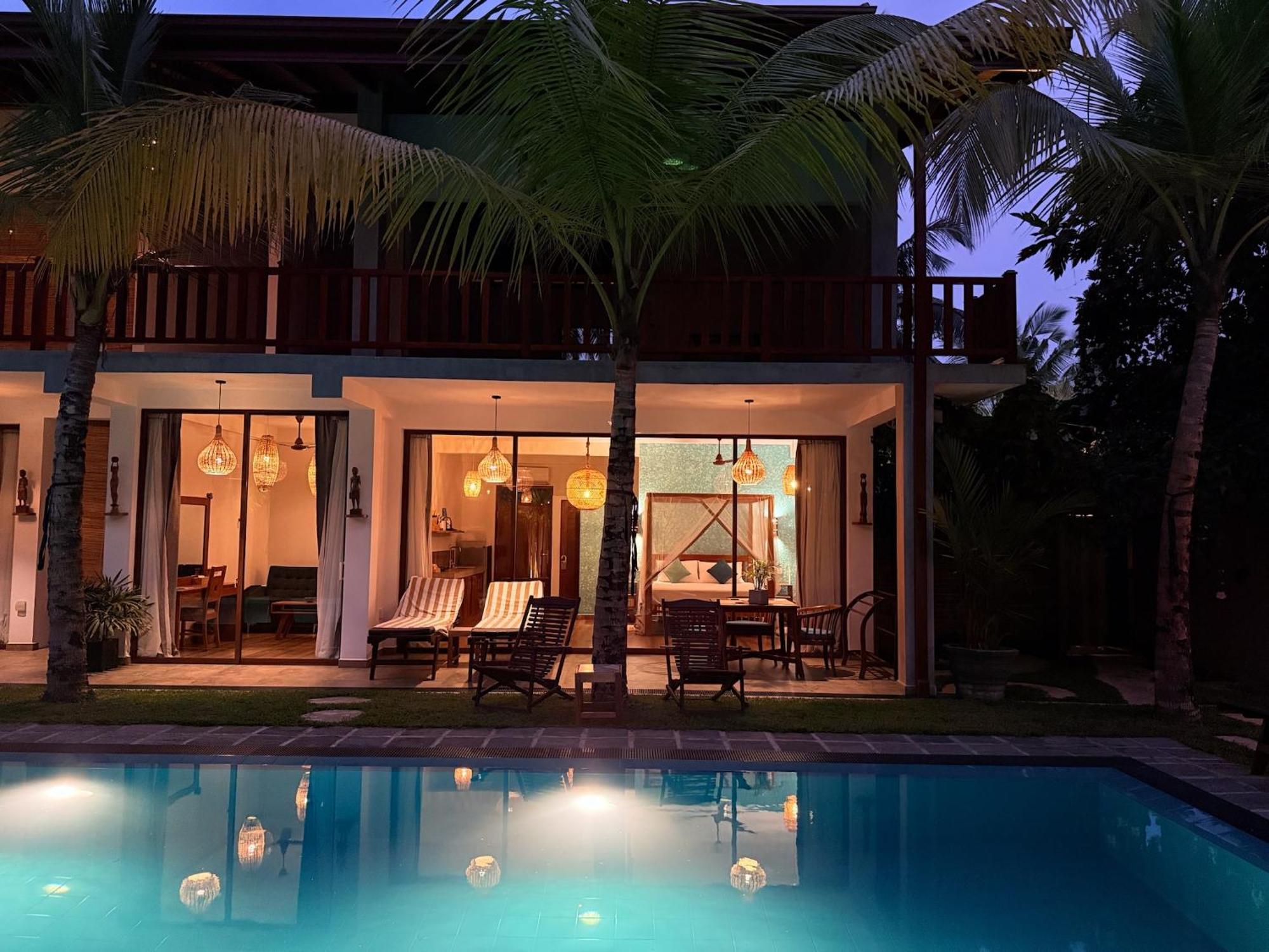 Bed and Breakfast Sri Palms Kosgoda Zewnętrze zdjęcie